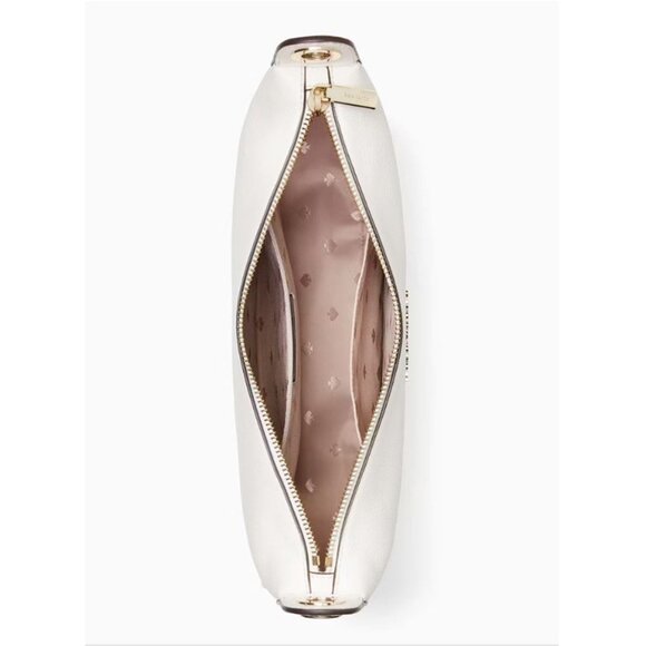 NWT Kate Spade Rosie Pebbled Leather Large Crossbody Parchment ♠️ - Picture 7 of 13